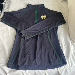 Dry-fit Notre Dame pullover